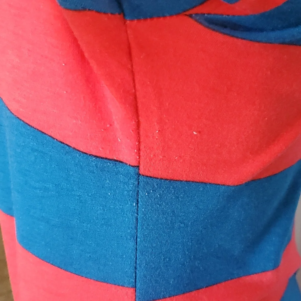 Lularoe Striped Julia Dress - Picture 3 of 7